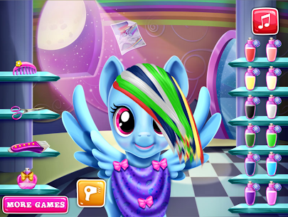 Free Pony Games Hairstyle, Dress Up 1