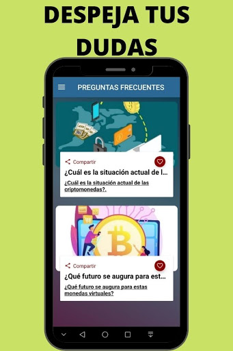 Android application Cryptocurrencies - Personal Fi screenshort