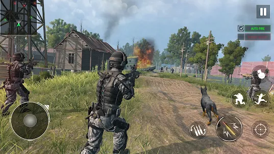 Commando Strike - 3D Gun Games