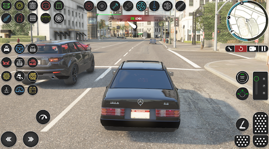 Mercedes 190E: Crime City Ride