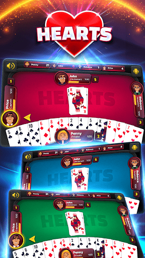 Hearts Free - Card Game 2.4.0 screenshots 7