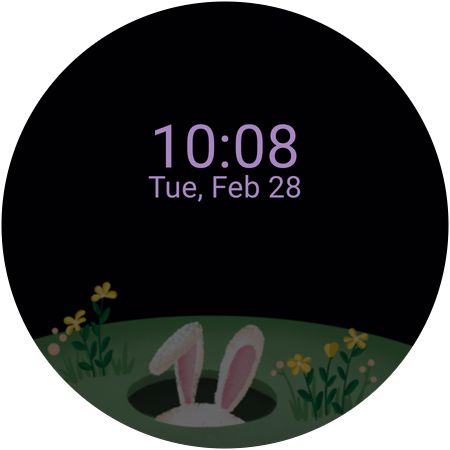 #2. Easter Watch Face Animated (Android) От: InkedFace