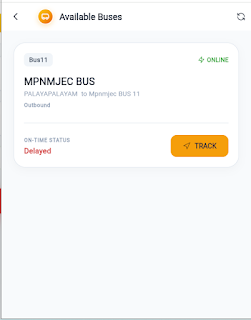 MPNMJEC Bus Tracker screenshot 3