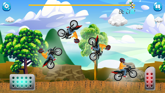 Bike Race -  Motorcycle Stunt