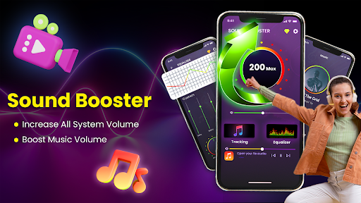 Android application Sound Booster - Volume Booster screenshort