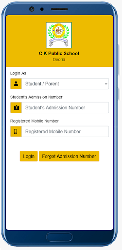 Android application C K Public School (Deoria) screenshort
