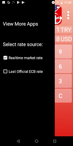 Turkish Lira Dollar Converter Screen 2