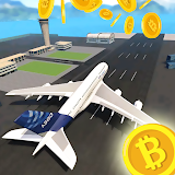 Airplane Simulator - Earn BTC icon