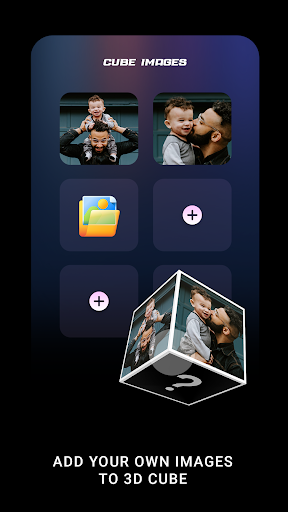 Screenshot of 3D Name & Photo Live Wallpaper