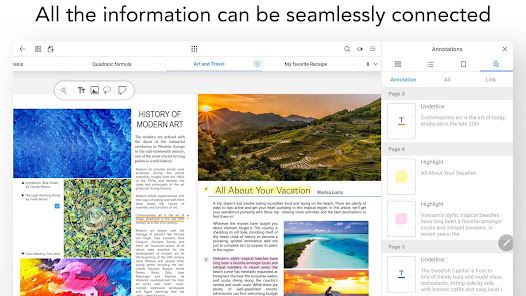 Flexcil Notes & PDF Reader Gallery Screentshots 11