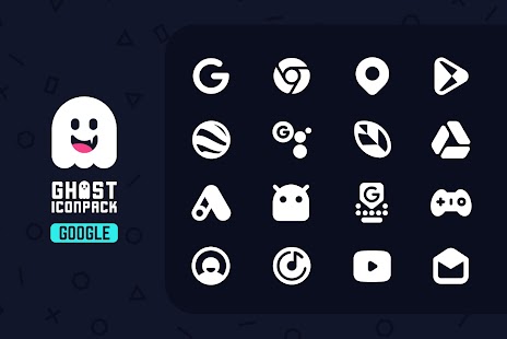 Ghost IconPack Skärmdump
