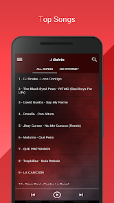 Screenshot 1 Canciones J Balvin 2020 Sin in android