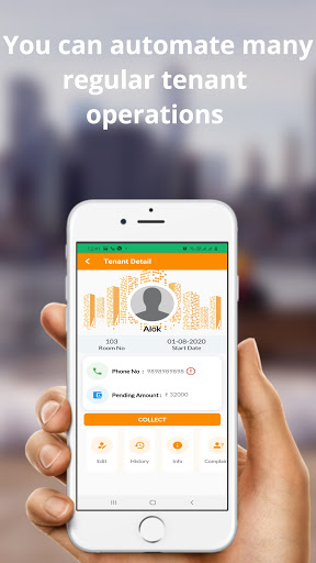 RentOS Rented Prop Manager App Screen 3