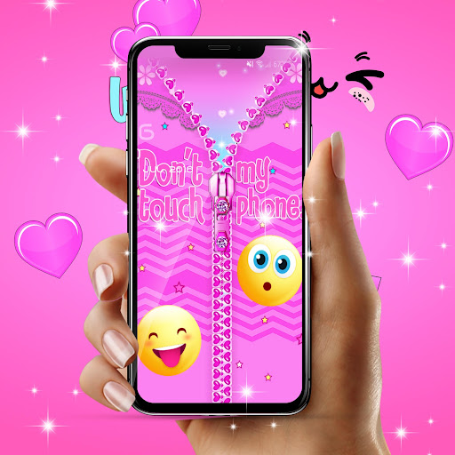 Android application Don't touch my phone locker screenshort