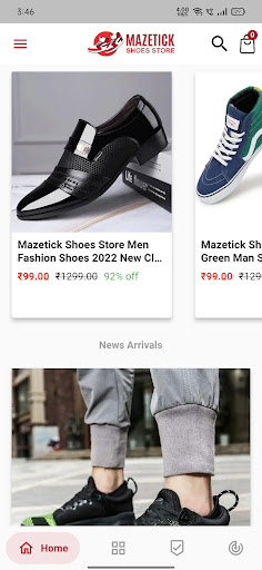 Mazetick Shoes Store Screen 3