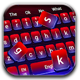 Red Blue Gradient Keyboard icon