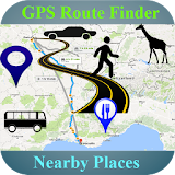 GPS Driving Route icon