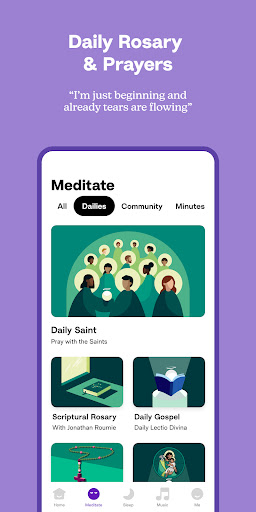 Hallow: Prayer & Meditation screenshot