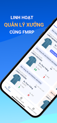 Android application FMRP - Quản lý xưởng screenshort