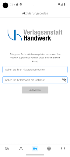 Android application Sackmann digital screenshort