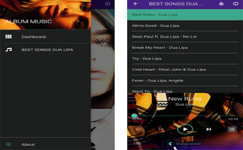 Screenshot 1 Dua Lipa Songs 2X23 android