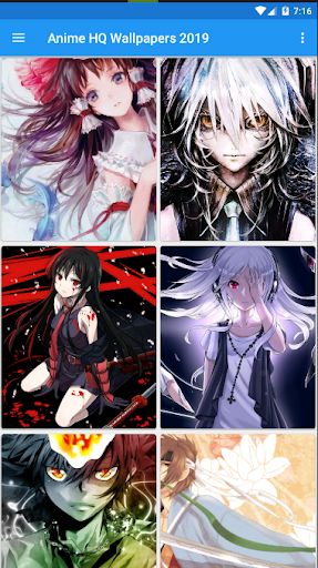 Android application Anime HQ Wallpapers 2019 screenshort