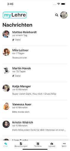 myLehre Screen 2