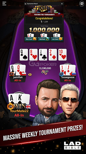 Android application GGPoker UK - Real Online Poker screenshort