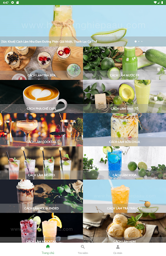 Pha chế đồ uống - Học pha chế