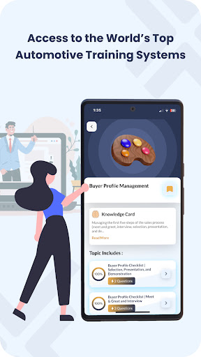The Mark Academy App Screen 3