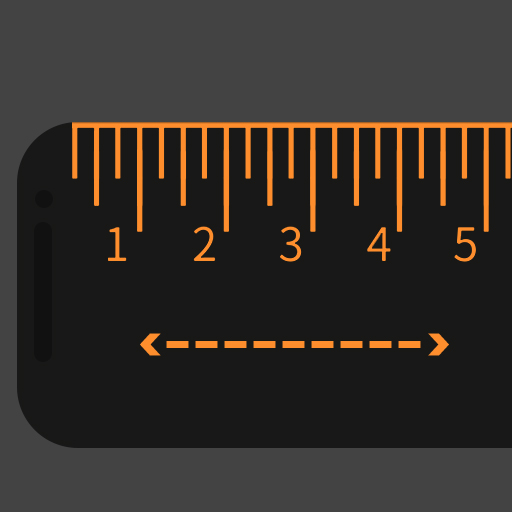 Ruler App - Measuring logo