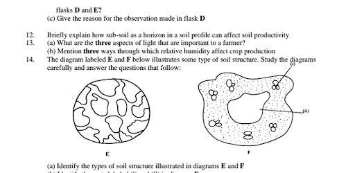 KCSE Agriculture Revision Screen 3