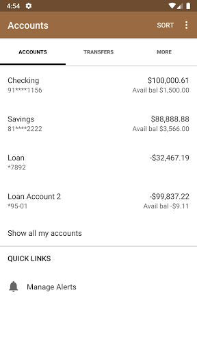 Great Plains Bank Mobile Screen 3