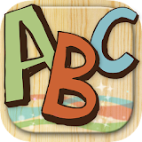 Paint and color ABC icon