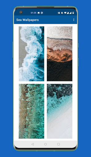 Android application Sea wallpapers offline screenshort