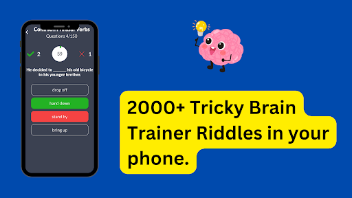 Android application Tricky Brain Trainer Riddles screenshort