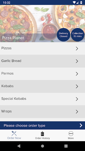 Pizza Planet Screen 2