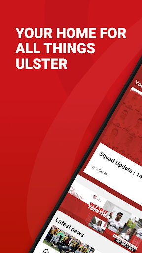 Android application Ulster Rugby screenshort