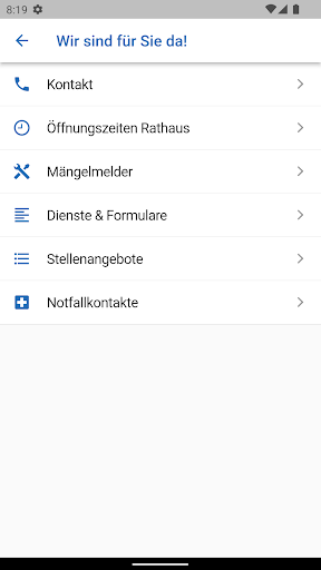 Markt Manching INFO Screen 3