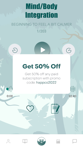 HappCo Meditation Journey Screen 3