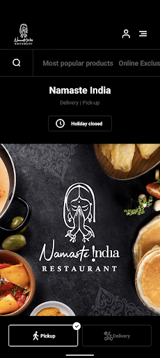 Android application Namaste India - Ballyhackamore screenshort