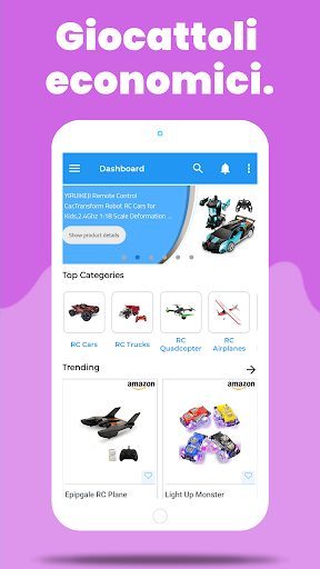 Anteprima dell'app