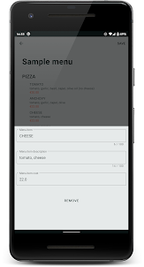 Menu Maker - Real time orderin