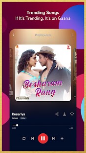 Gaana Music Player, Songs App Screenshot
