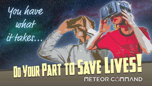 Android application Meteor Command VR screenshort