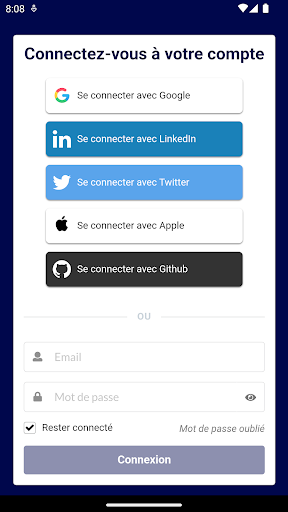 Android application VTT 2023 screenshort