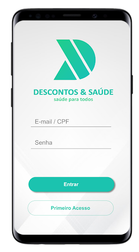 Android application Descontos & Saúde App Vendedor screenshort
