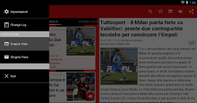 screenshot of News Rossonero