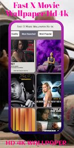 Fast X Movie Wallpaper Hd 4k 0.0.9 APK + Мод (Unlimited money) за Android