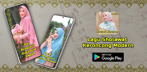 Android application Lagu Sholawat Keroncong Modern screenshort